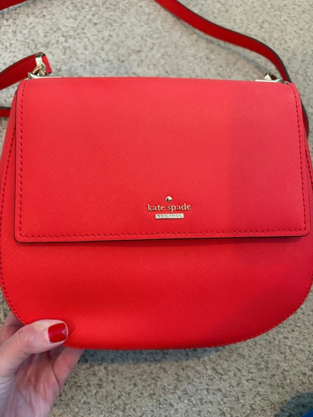 Kate Spade Saffiano Laather Crossbody Bag